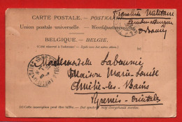 (RECTO / VERSO) CARTE POSTALE YPRES BELGIQUE AVEC FRANCHISE MILITAIRE - TRESOR ET POSTES N° 139 - LE 4/1/1915 - Lettres & Documents