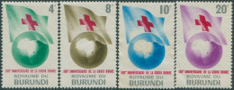 Burundi 1963 SG57-60 Red Cross Set MNH - Autres & Non Classés