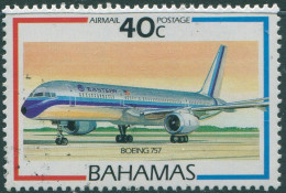 Bahamas 1987 SG801 40c Boeing 757 Aircraft FU - Bahamas (1973-...)