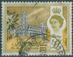 Bermuda 1962 SG179 £1 QEII House Of Assembly FU - Bermudas