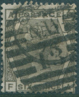 Great Britain 1873 SG146 6d Deep Grey QV Plate 13 AFFA FU - Other & Unclassified