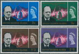 Solomon Islands 1966 SG131-134 Churchill Set MNH - Salomon (Iles 1978-...)