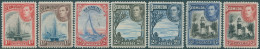 Bermuda 1938 SG110-114 KGVI Scenes (8) MLH - Bermudes