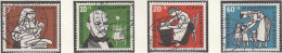 BRD  243-246, Gestempelt, Wohlfahrt: Kinderpflege, 1956 - Used Stamps