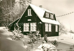 73105617 Baerenstein Altenberg Skihuette Winterlandschaft Baerenstein Altenberg - Altenberg