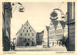 73105602 Mergentheim Bad Marktplatz Rathaus Mergentheim Bad - Bad Mergentheim