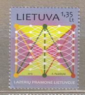 LITHUANIA 2013 Laser Industry  MNH(**) Mi 1126 #Lt844 - Lituanie
