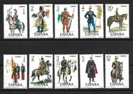 Espagne - Uniformes Militaires - 2 Séries Complètes 1977 & 1978 - MNH - Ongebruikt