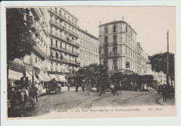 ALGER - ALGERIE - LES RUES HENRI MARTIN ET DUMONT D'URVILLE - Alger