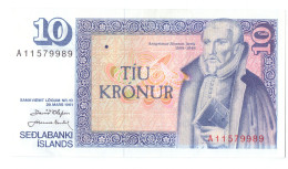 Iceland 10 Kronur 1981 - Islandia