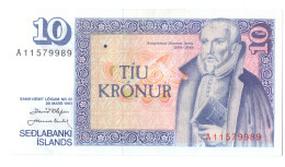 Iceland 10 Kronur 1981 - Islande