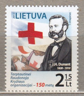 LITHUANIA 2013 Red Cross MNH(**) Mi 1134 #Lt845 - Lituania