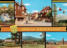 73105478 Braunlage Im Kurpark Elbingerroeder Str Seilbahn Kurhaus Wurmberg Kath  - Autres & Non Classés