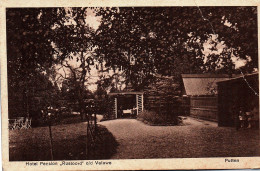 Postcard  Netherlands Real Photo Hotel Pension "Rustoord" O/d Veluwe  Putten Op De Veluwe Telef. 19 J. E. De Mots - Putten