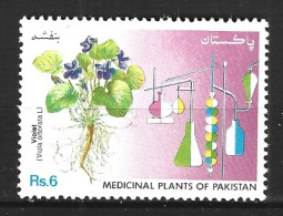 PAKISTAN. N°806 De 1992. Plante Médicinale. - Medicinal Plants