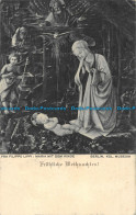 R062613 Greeting Postcard. Frohliche Weihnachten. Fra Filippo Lippi. Maria Mit D - World