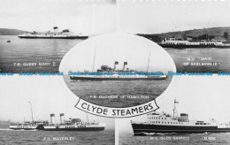 R062144 Clyde Steamer. Multi View. Valentine. RP - World