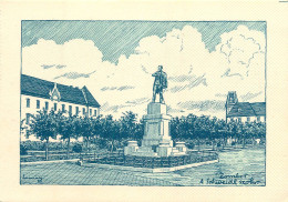 Sombor Zombor 1934 Artist Card - Serbia