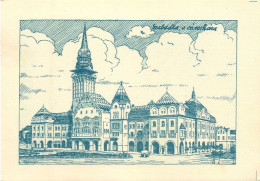 Szabadka (Subotica) 1934 Artist Card - Servië