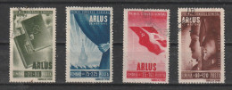 1945 - Le Premier Congrès De L'ARLUS Mi No 855/858 - Used Stamps