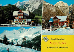 73105256 Ramsau Dachstein Steiermark Bergfuehrerhaus Mayerhofer Skilift Ramsau D - Otros & Sin Clasificación