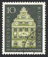 Deutschland, 1957, Mi.-Nr. 279, Gestempelt - Gebraucht