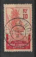 GABON - 1910-18 - N°YT. 53 - Guerrier 10c Rouge - Oblitéré / Used - Oblitérés