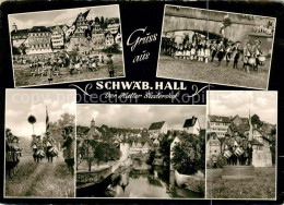 73105058 Schwaebisch Hall Haller Siedershof Trachtentanzgruppe Trommler  Schwaeb - Schwaebisch Hall