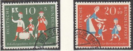 BRD  250-251, Gestempelt, Erholungsplätze Für Berliner Kinder, 1957 - Used Stamps