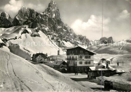 73105039 Passo Rolle Winterlandschaft Albergo Cemin Passo Rolle - Sonstige & Ohne Zuordnung