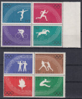 ⁕ Poland / Polska 1960 ⁕ Olympic Games Mi.1166-1173 A ⁕ 8v MNH - Ongebruikt