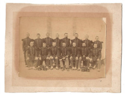 PHOTO     MILITAIRES    Pour Moi Inconnu !!  23 X 18  (1578)  Cartonné - War, Military