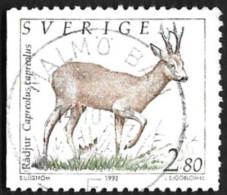 SUEDE 1992 - YT 1689 - Chevreuil - Used Stamps