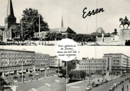 73105019 Essen Ruhr Burgplatz Muensterkirche Bischoefliche Residenz Baedekerhaus - Essen