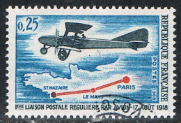 FRANCE : N° 1565 Oblitéré (1ère Liaison Postale Régulière Par Avion) - PRIX FIXE - - Used Stamps