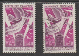 FRANCE : N° 1571 ** Et Oblitéré (Cinquantenaire De L'armistice Sur Le Front D'Orient) - PRIX FIXE - - Unused Stamps