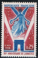 FRANCE : N° 1571 ** (Cinquantenaire De L'armistice Sur Le Front D'Orient) - PRIX FIXE - - Nuovi