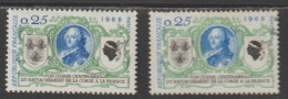 FRANCE : N° 1572 ** Et Oblitéré (Bicentenaire Du Rattachement De La Corse) - PRIX FIXE - - Unused Stamps