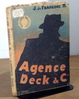 J. DE FRANQUE - FRANCQUE Pseudo De Louis-Thomas  - AGENCE DECK ET CIE - 1901-1940