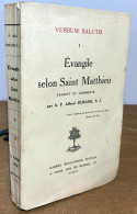 DURAND Alfred -  EVANGILE SELON SAINT MATTHIEU - 1901-1940