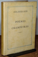 FAVRE Anna Roger  - POEMES CHAMPETRES - 1901-1940