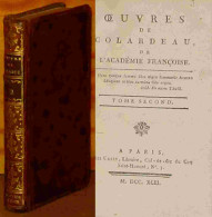 COLARDEAU Charles-Pierre - OEUVRES - TOME 2 - CAZIN - 1701-1800