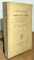 L'ESTOILE Pierre De - MEMOIRES-JOURNAUX DE PIERRE DE L'ESTOILE - TOME HUITIEME, JOURNAL DE - 1801-1900