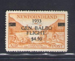 1933 TERRANOVA - NEWFOUNDLAND - SG N. 235 - Balbo - MNH** - Altri & Non Classificati