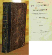 FOURNIER Charles-Felix - ELEMENTS DE GEOMETRIE ET DE TRIGONOMETRIE - 1801-1900