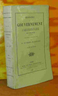 DUVERGIER DE HAURANNE  Prosper    - HISTOIRE DU GOUVERNEMENT PARLEMENTAIRE EN FRANCE - TOME 8 - 1824-1826 - 1801-1900