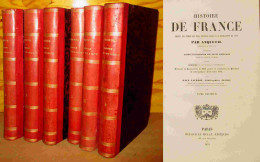 ANQUETIL Louis-Pierre - LACROIX Paul - HISTOIRE DE FRANCE - 6 VOLUMES - 1801-1900