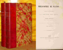 FOUILLEE Alfred - LA PHILOSOPHIE DE PLATON - 2 VOLUMES - 1801-1900