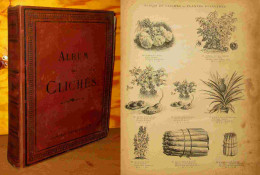 COLLECTIF  - ALBUM DE CLICHES - ELECTROTYPES - KUPFERNIEDDERSCHLAEGE - 1801-1900