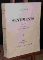 FRAPIE Leon - SENTIMENTS - CONTES - 1901-1940